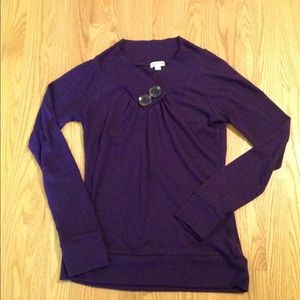 Purple light-weight sweater
